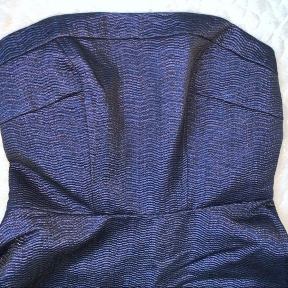 NEW Express Lace Casual Party Dress: Size 2 Blue - Picture 9 of 11